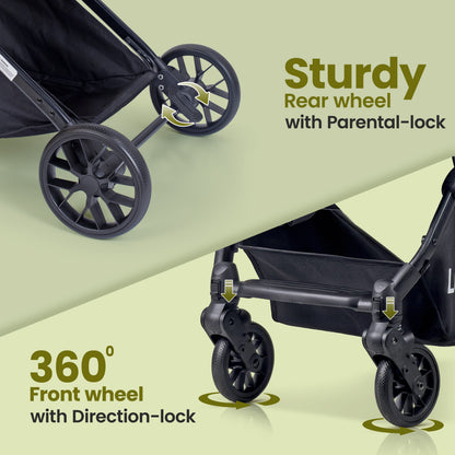 Elite Baby Stroller, Pram for 0 to 3 Years
