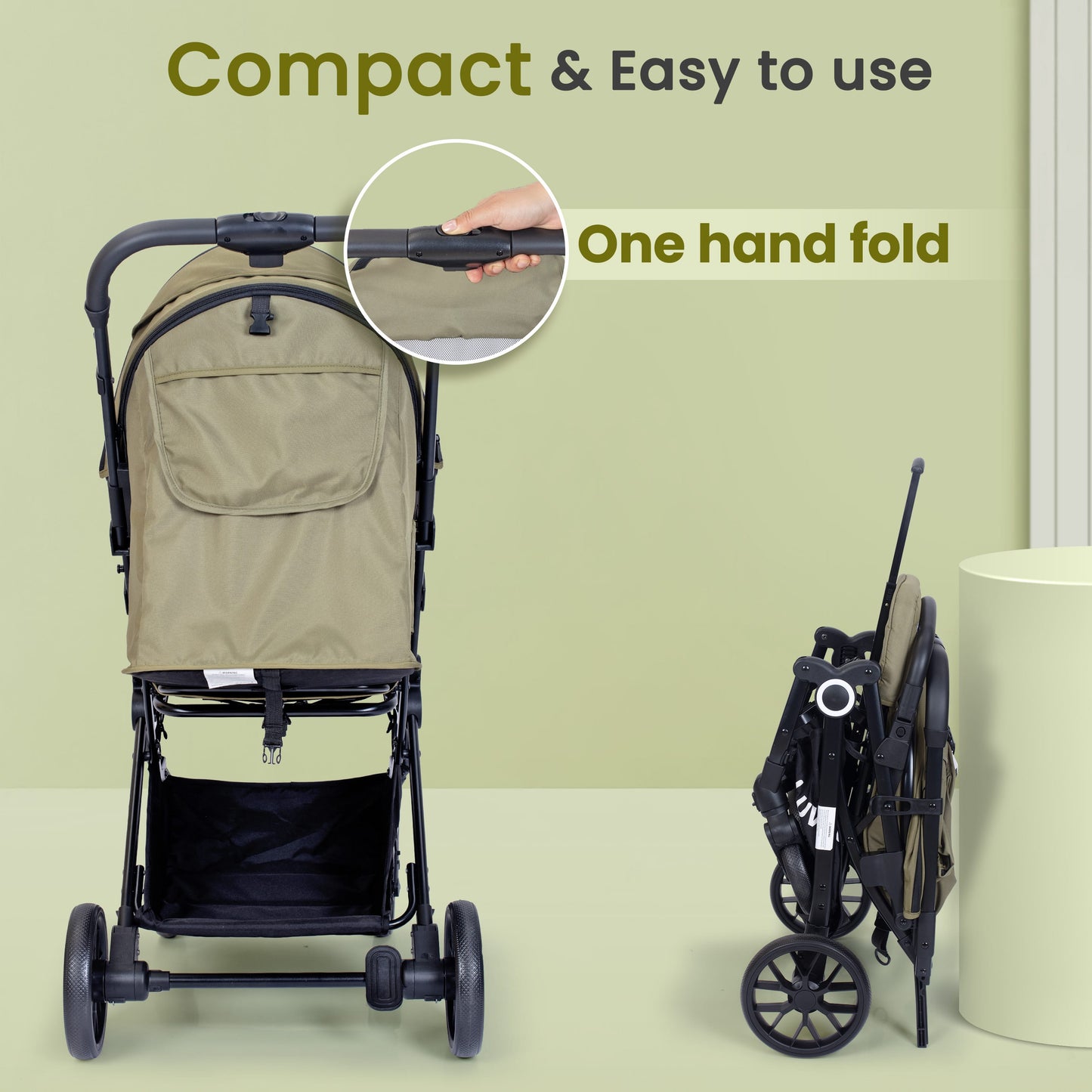Elite Baby Stroller, Pram for 0 to 3 Years