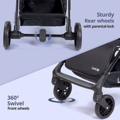Comfy Baby Stroller, Pram for 0 to 3 Years, New Born/Toddler/Kid
