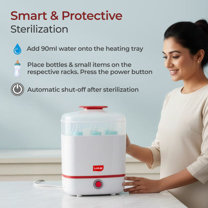 LuvLap 3-in-1 Electric Steam Sterilizer