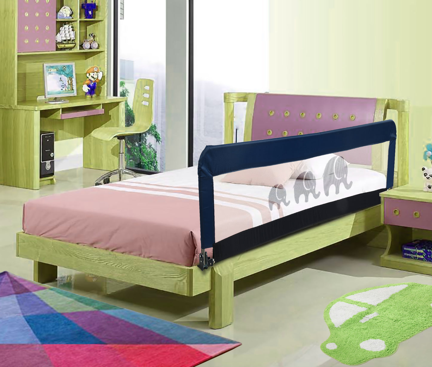 Baby Bed Rail, Blue