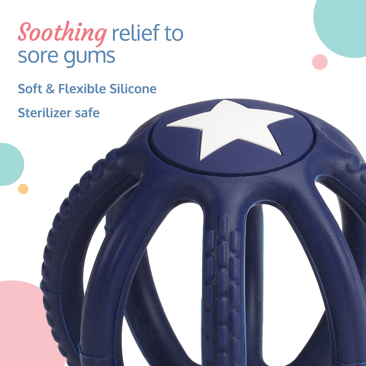 Baby Teether (Blue)