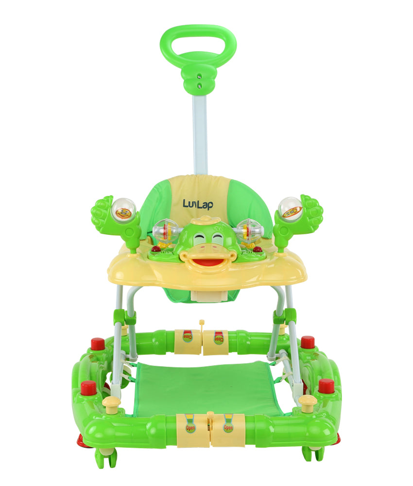 Comfy Baby Walker Cum Rocker, Green