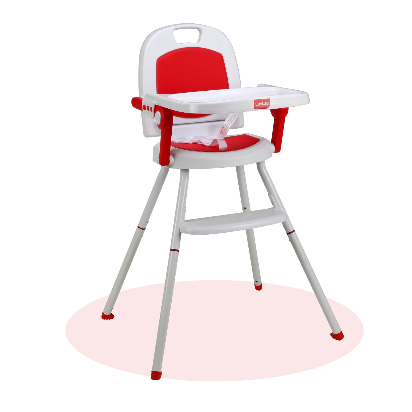Cosmos 3-In-1 Baby High Chair, Red