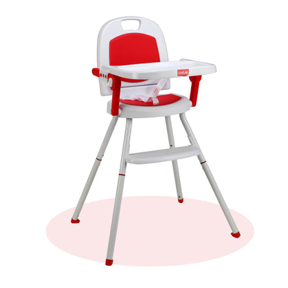 Cosmos 3-In-1 Baby High Chair, Red