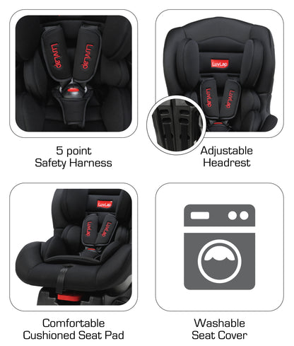 Joy Convertible Car Seat (Black)