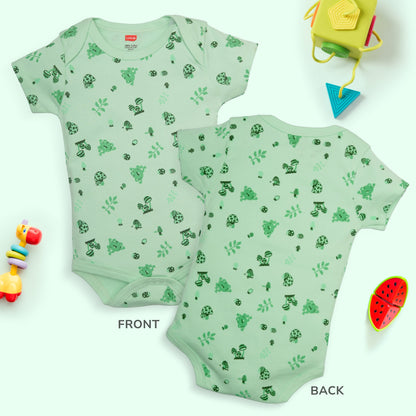 Baby Boys & Baby Girls  Pack Of 3 Half Sleeve Romper/Bodysuit 100% Cotton