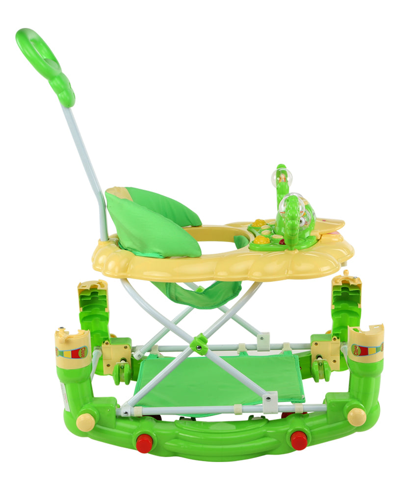 Comfy Baby Walker Cum Rocker, Green