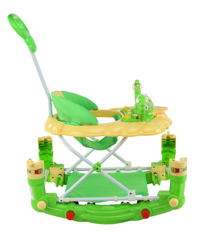 Comfy Baby Walker Cum Rocker, Green