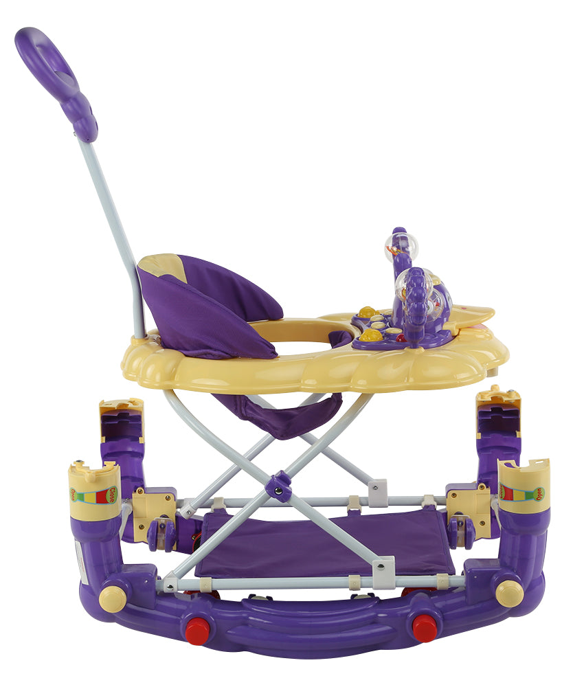 Comfy Baby Walker Cum Rocker, Purple