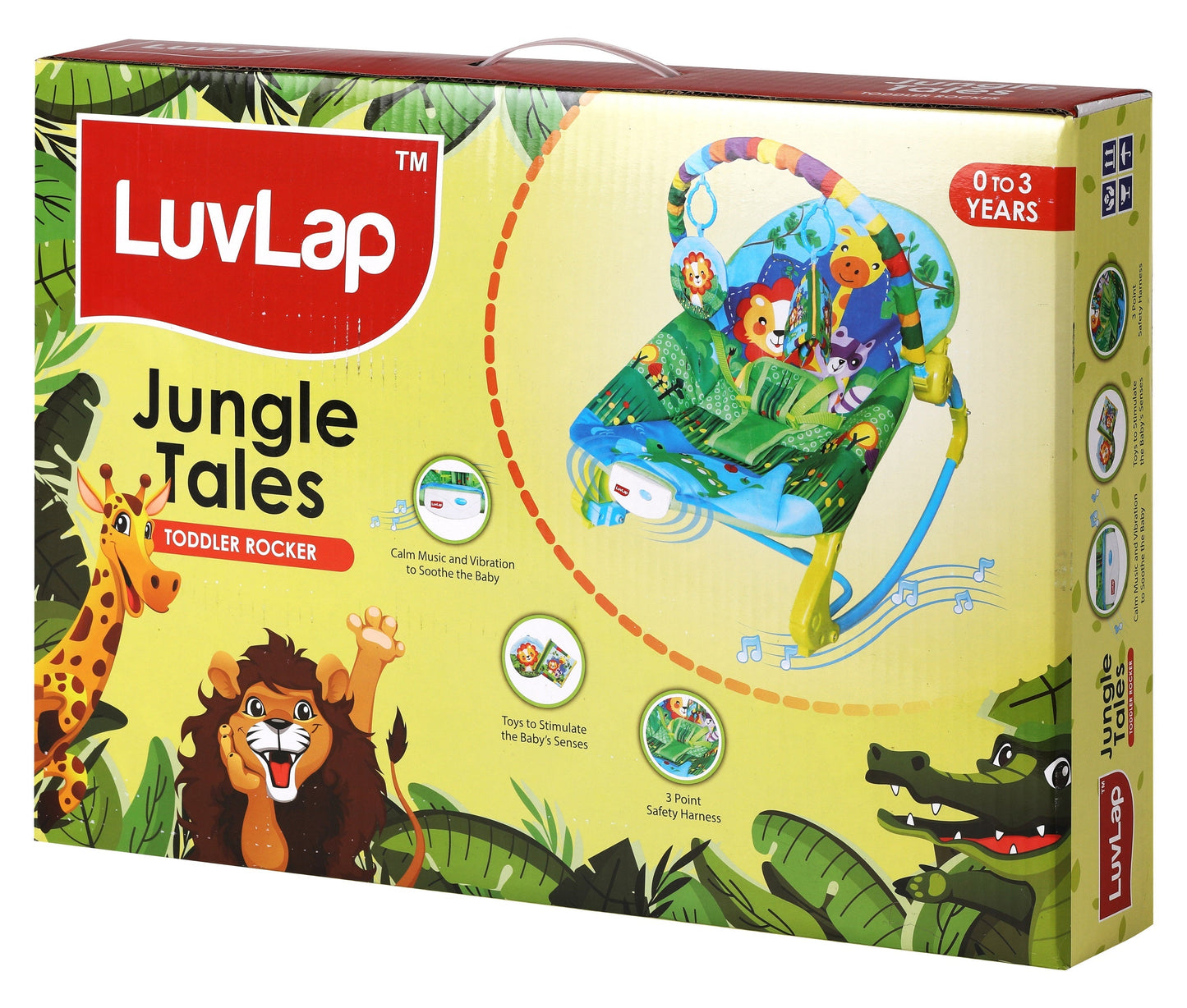 Jungle Tales Toddler Rocker