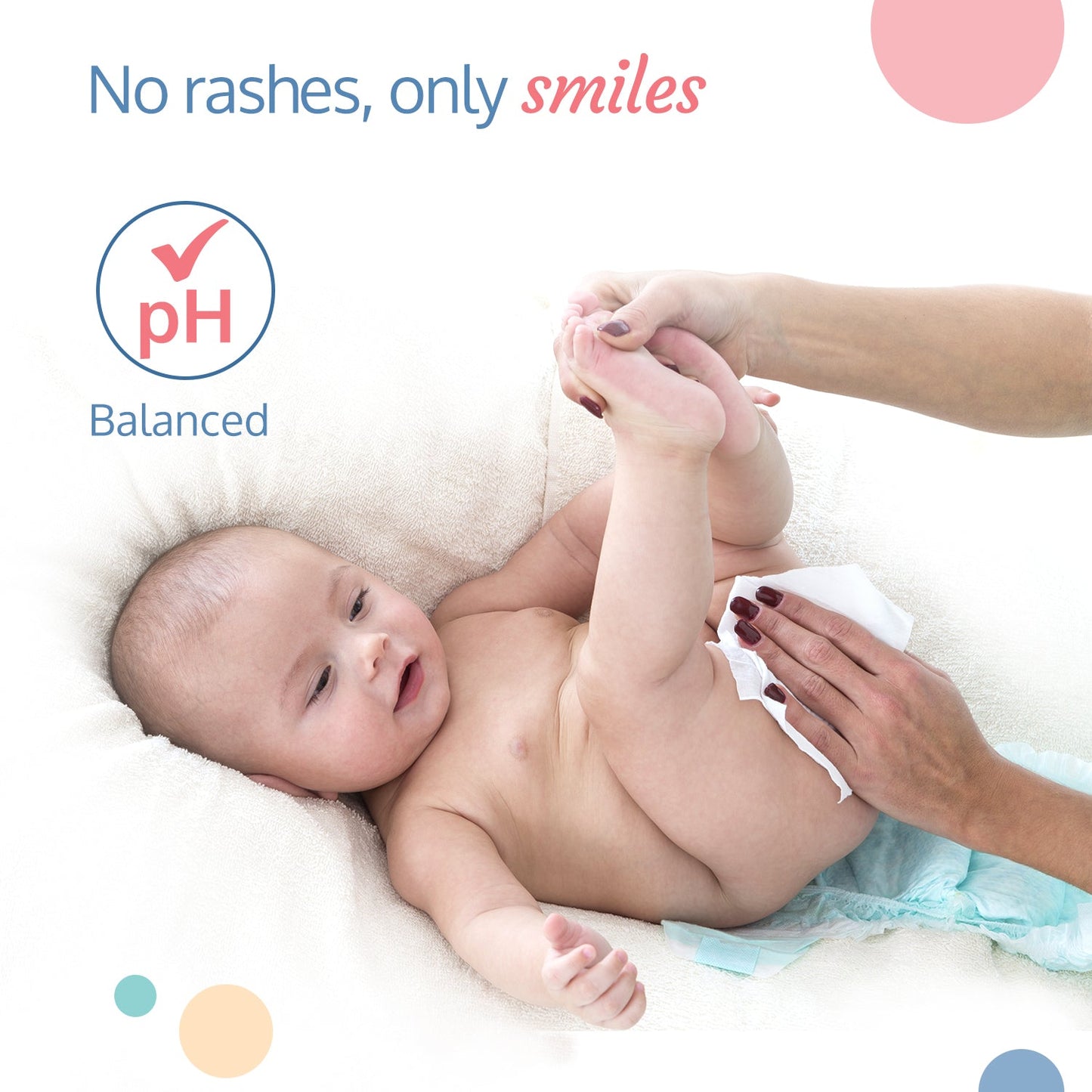 Baby Wipes With Jojoba Oil - Pack Of 6