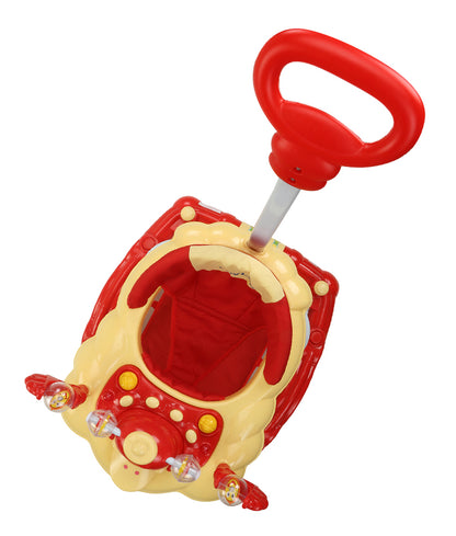 Comfy Baby Walker Cum Rocker, Red