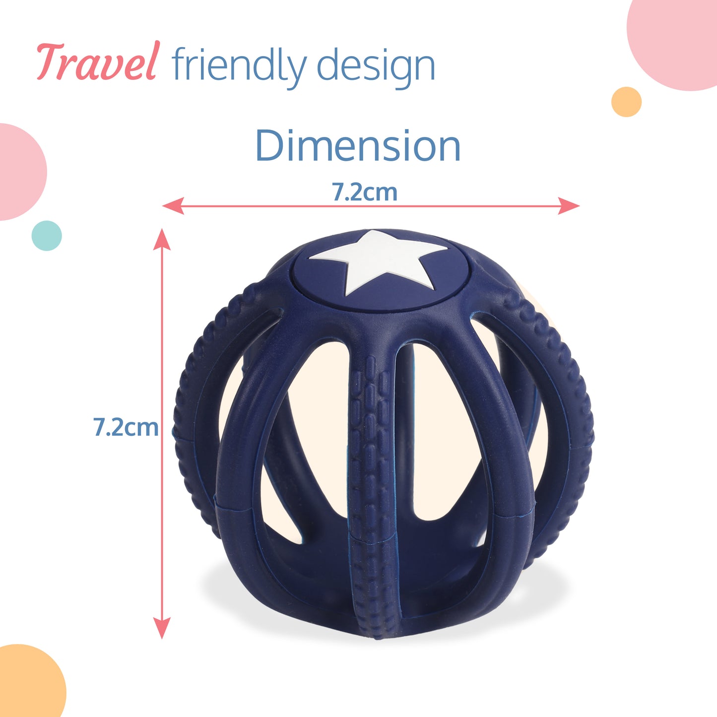 Baby Teether (Blue)