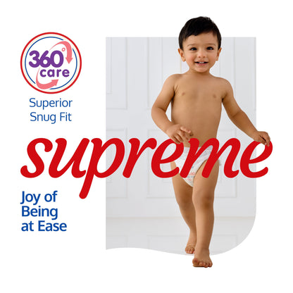 Supreme Diaper Pants Large (Lg) 9 To 14Kg, 62Pcs