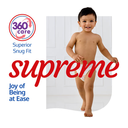 Supreme Diaper Pants Extra Large (XL) 12 to 17Kg, 28Pc