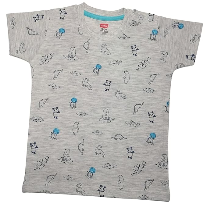 Half Sleeve Boys T-Shirt Set Of 5, L Size