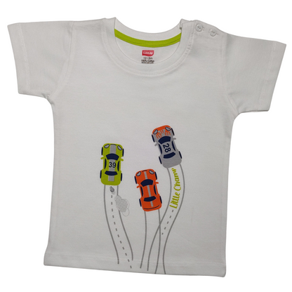 Half Sleeve Boys T-Shirt Pack Of 5, L Size