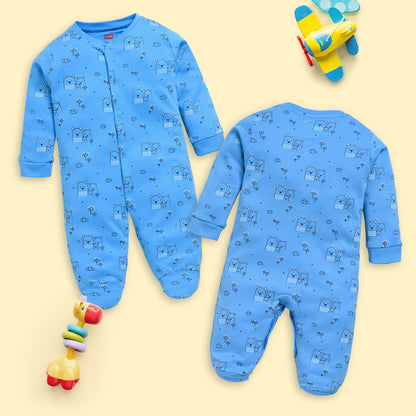 Baby Boys & Baby Girls  Pack Of 3 Full Sleeve Romper/Bodysuit 100% Cotton