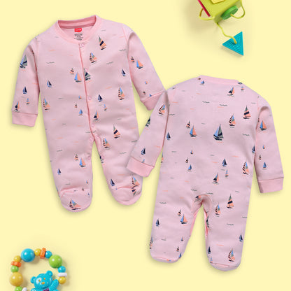 Baby Boys & Baby Girls  Pack Of 3 Full Sleeve Romper/Bodysuit 100% Cotton