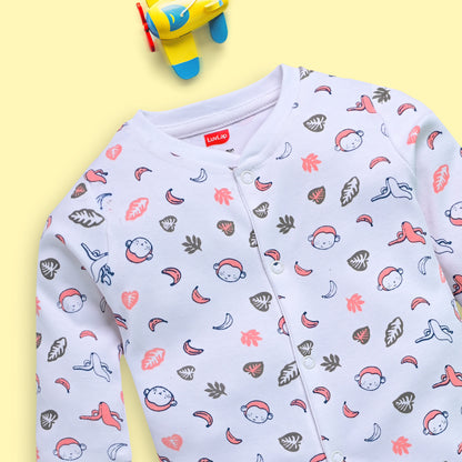 Baby Boys & Baby Girls  Pack Of 3 Full Sleeve Romper/Bodysuit 100% Cotton