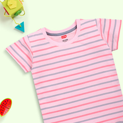Baby Boys Pack Of 3 Half Sleeve T-Shirt & Shorts Set 100% Cotton