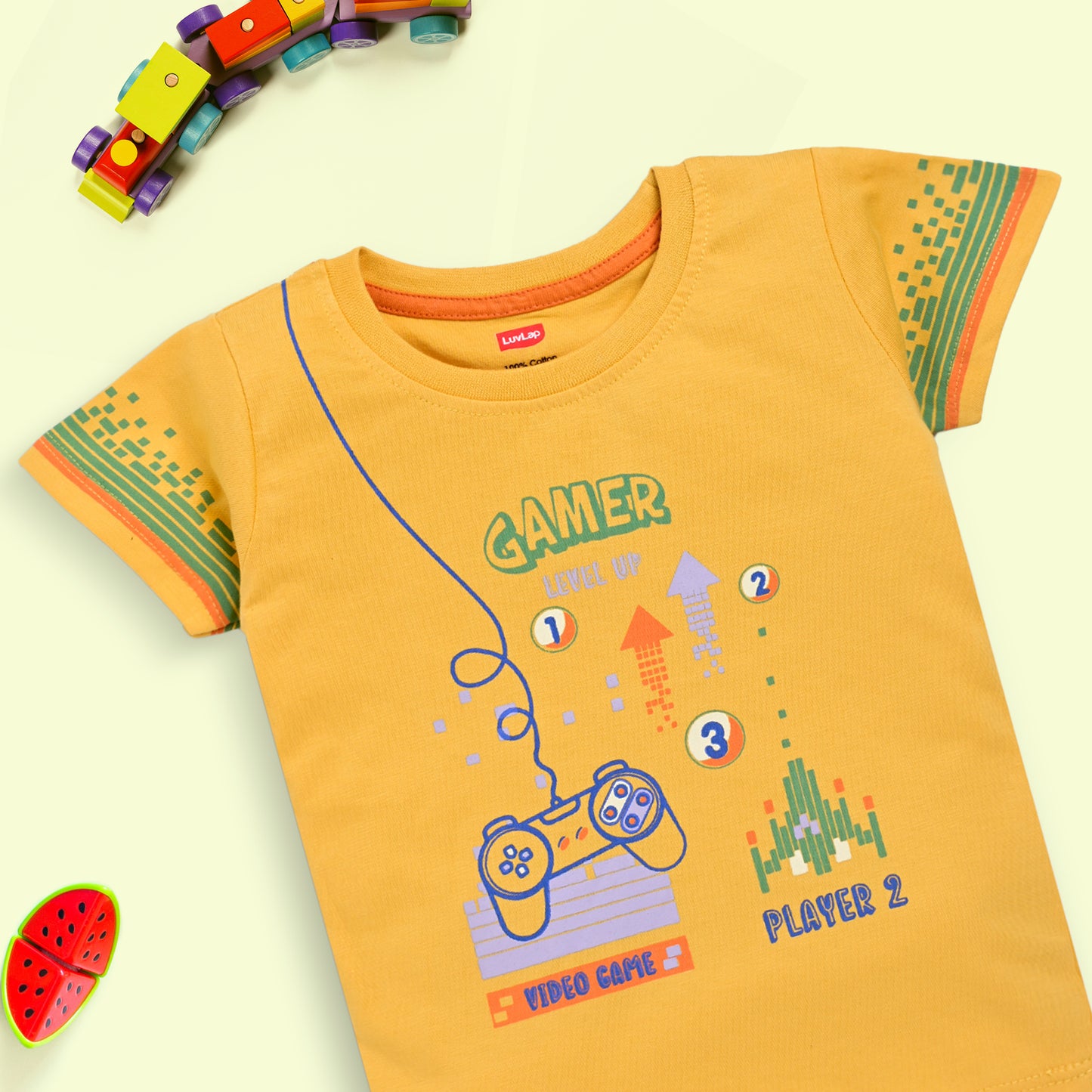Boys Cotton H/S T-Shirt Co-Ord Set