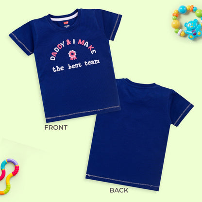 Baby Boys Pack Of 5 Half Sleeve T-Shirt 100% Cotton