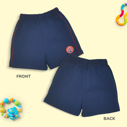 Baby Boys & Baby Girls Pack Of 5 Regular Shorts 100% Cotton