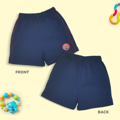 Baby Boys & Baby Girls Pack Of 5 Regular Shorts 100% Cotton
