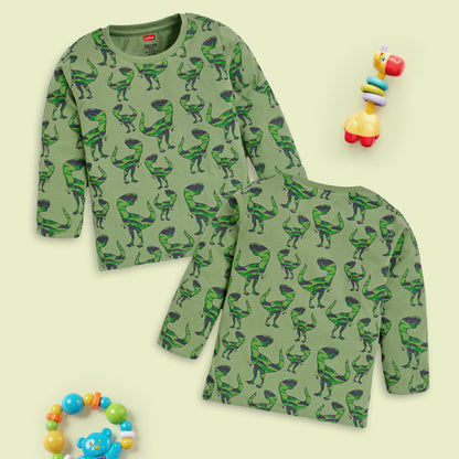 Baby Boys Pack Of 4 Full Sleeve T-Shirt 100% Cotton