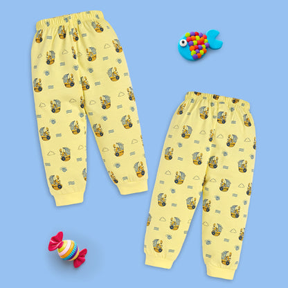 Baby Boys & Baby Girls Pack Of 3 Pyjama 100% Cotton