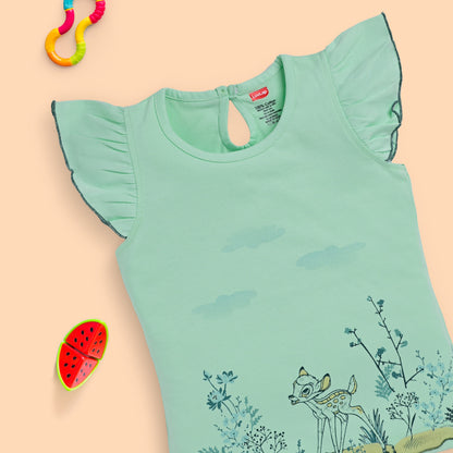 Baby Girls Pack Of 3 Half Sleeve Top & Shorts Set 100% Cotton