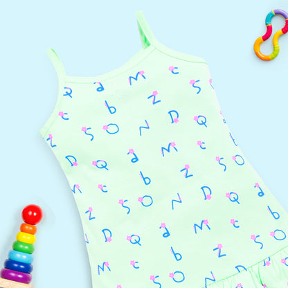 Baby Girls Pack Of 3 Sleeveless Frock 100% Cotton
