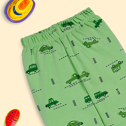 Baby Boys & Baby Girls Pack Of 3 Pyjama 100% Cotton