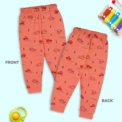 Baby Boys & Baby Girls Pack Of 3 Pyjama 100% Cotton