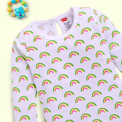 Baby Girls Pack Of 4 Full Sleeve Top 100% Cotton