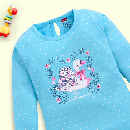 Baby Girls Pack Of 4 Full Sleeve Top 100% Cotton