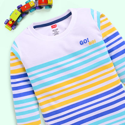 Cartoon Regular Fit F/S Boys T-Shirt-PO4