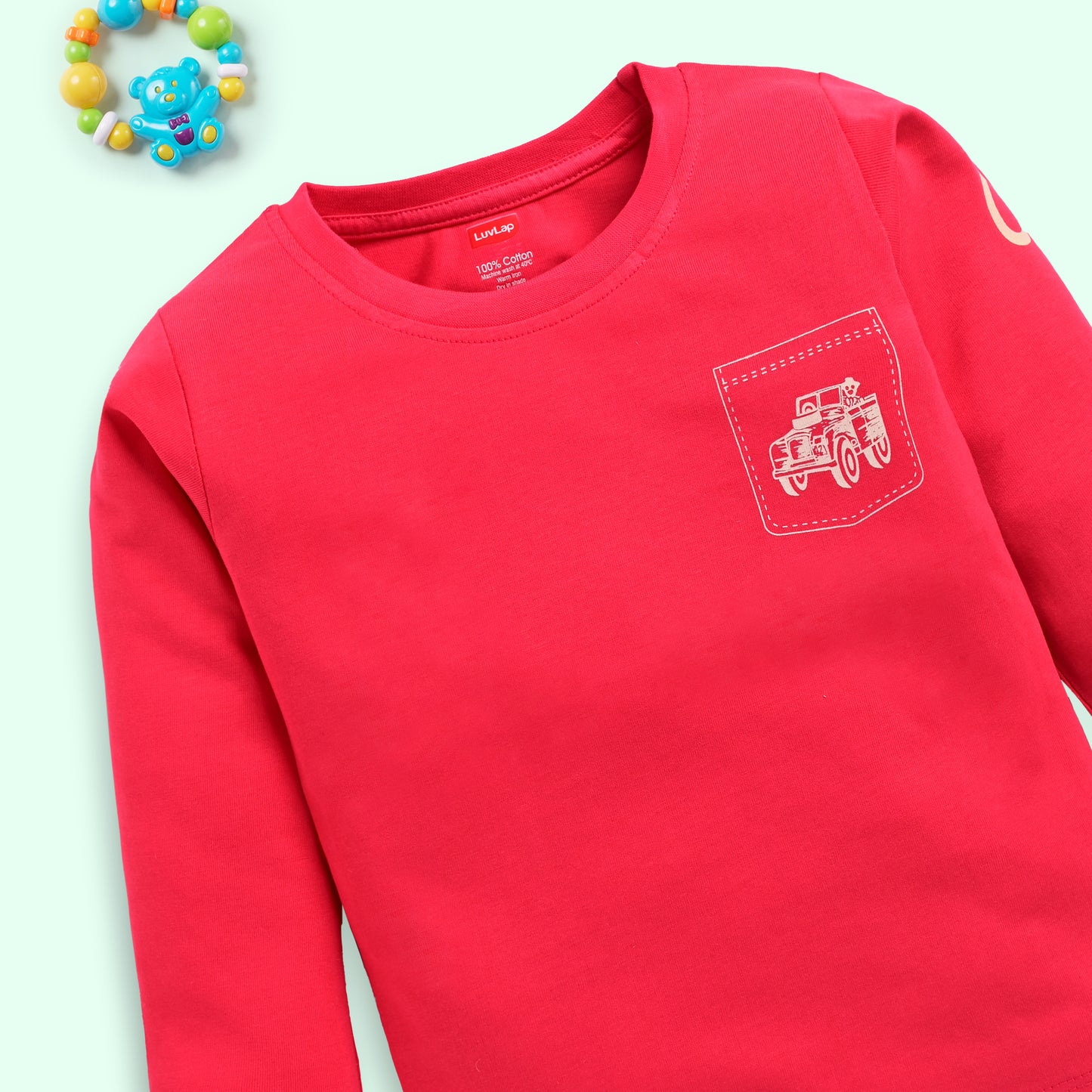 Cartoon Regular Fit F/S Boys T-Shirt-PO4