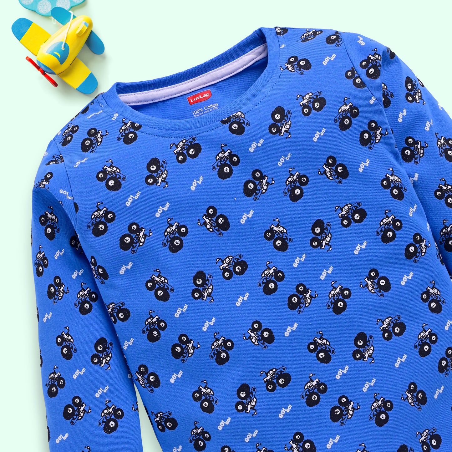 Cartoon Regular Fit F/S Boys T-Shirt-PO4