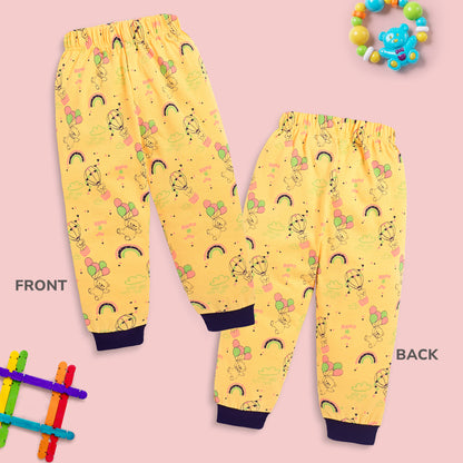 Baby Boys & Baby Girls Pack Of 3 Pyjama 100% Cotton
