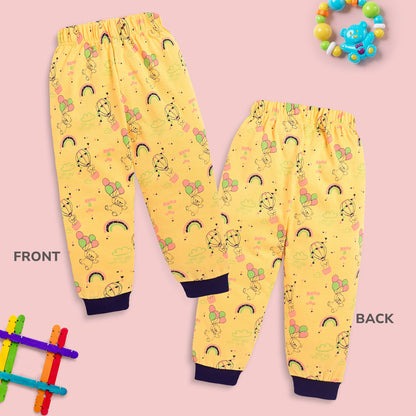Baby Boys & Baby Girls Pack Of 3 Pyjama 100% Cotton