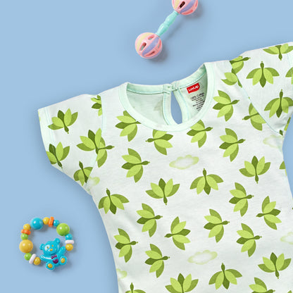 Baby Girls Pack Of 5 Half Sleeve Top 100% Cotton