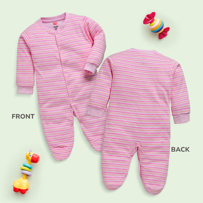Baby Boys & Baby Girls  Pack Of 3 Full Sleeve Romper/Bodysuit 100% Cotton