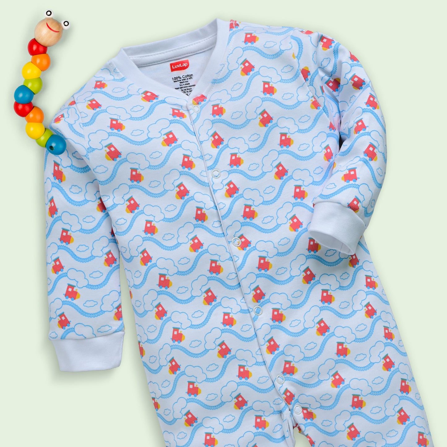 Baby Boys & Baby Girls  Pack Of 3 Full Sleeve Romper/Bodysuit 100% Cotton
