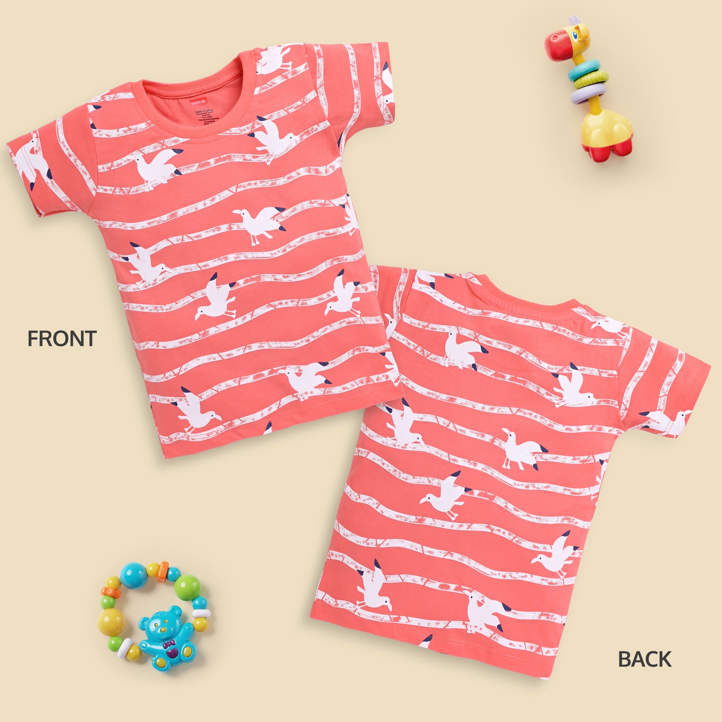 Boy's Cartoon Regular Fit HS T-Shirt-PO5