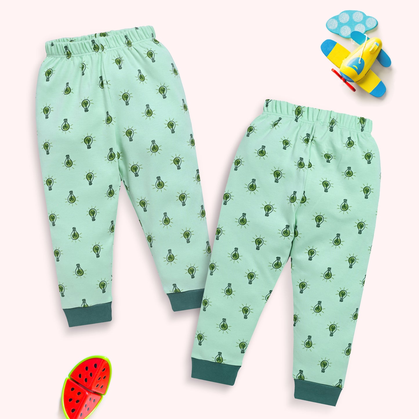 Baby Boys & Baby Girls Pack Of 3 Pyjama 100% Cotton