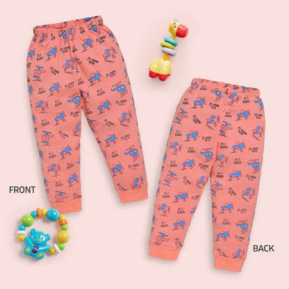 Baby Boys & Baby Girls Pack Of 3 Pyjama 100% Cotton