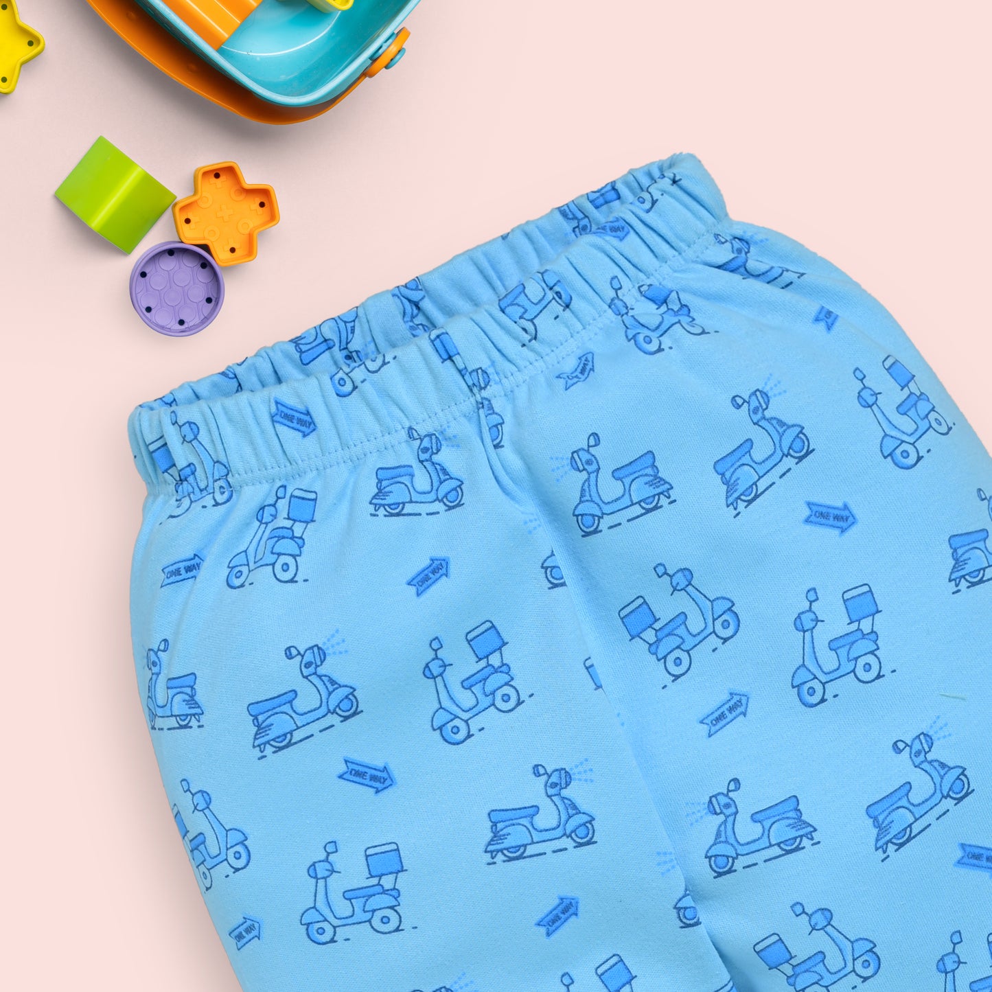 Baby Boys & Baby Girls Pack Of 3 Pyjama 100% Cotton